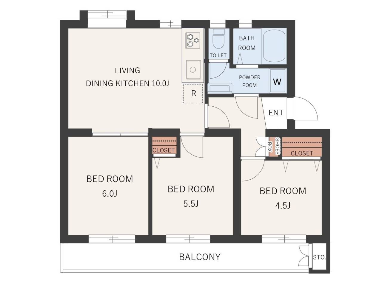 コーポ土棚4号棟415号室